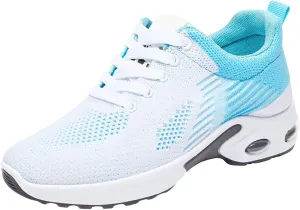 Womens Sneakers Air Cushion Orthopedic Mesh Breathable Gym Work Non Slip Walking Sports Wide Width Toe Box Shoes