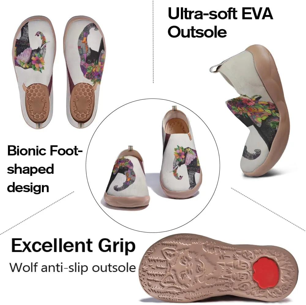 Women's Ultra Lightweight Travel Loafers Comfort Slip On Footwear All Day Long Casual Walking Shoes