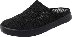 Women's Walking Mules Lightweight Garden Clogs Breathable Mesh Driving Sneakers Comfortable Soft Loafer Walking Shoes