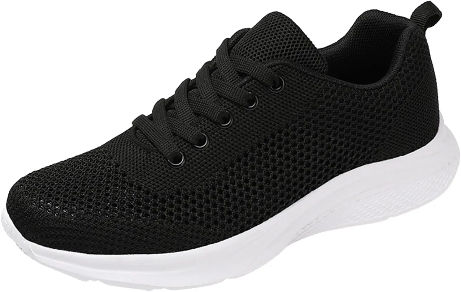 Womens White Tennis Shoes Slip On Sneakers Men Wide Width Tennis Shoes Men Round Toe Slip On Casual Women's Loafers & Slip-Ons Platform Sneakers for Women Black