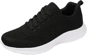 Womens White Tennis Shoes Slip On Sneakers Men Wide Width Tennis Shoes Men Round Toe Slip On Casual Women's Loafers & Slip-Ons Platform Sneakers for Women Black