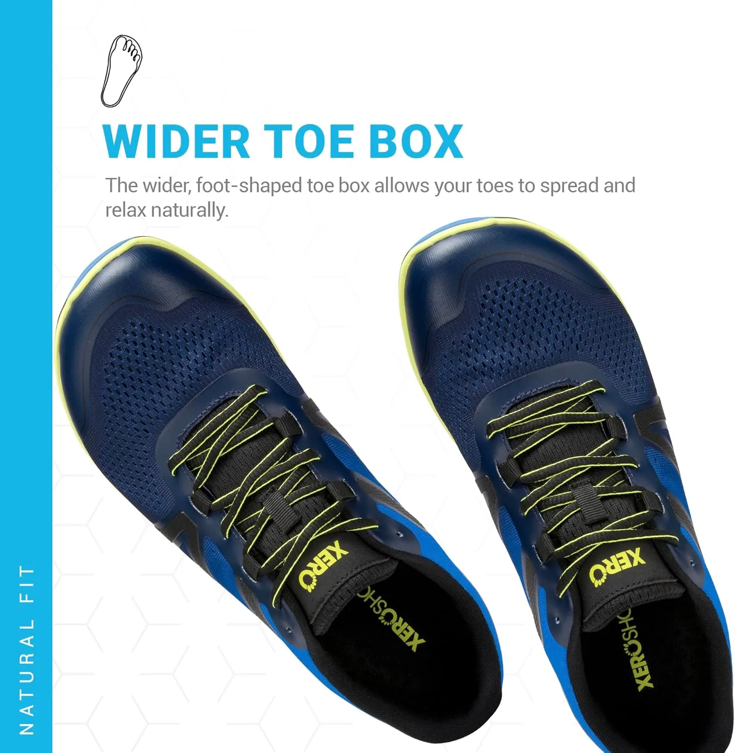 Xero Shoes Men's HFS II Barefoot Running Shoes