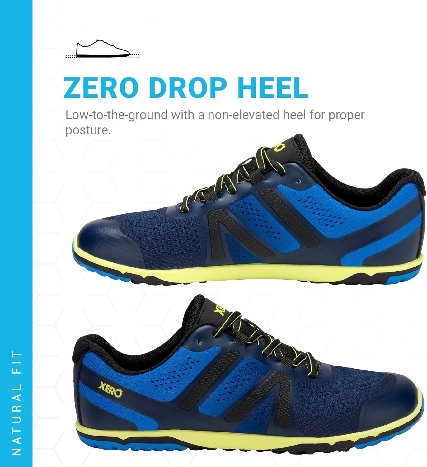 Xero Shoes Men's HFS II Barefoot Running Shoes