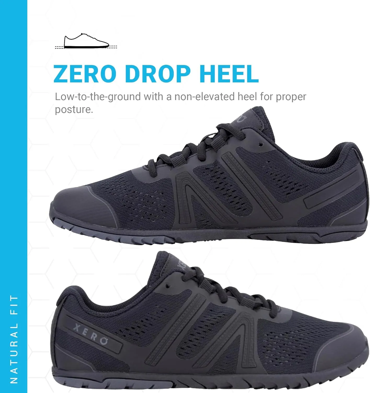 Xero Shoes Men's HFS Original Barefoot Running Shoes