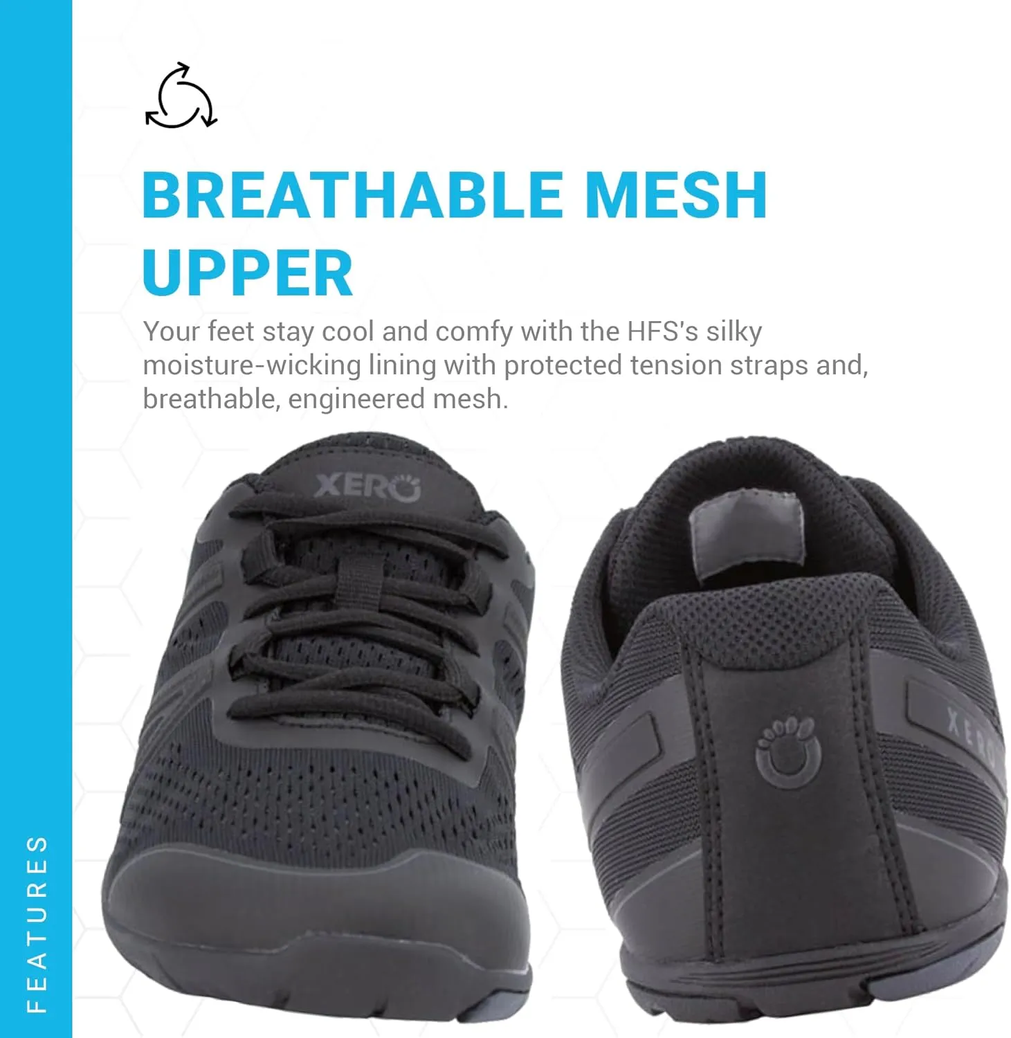 Xero Shoes Men's HFS Original Barefoot Running Shoes