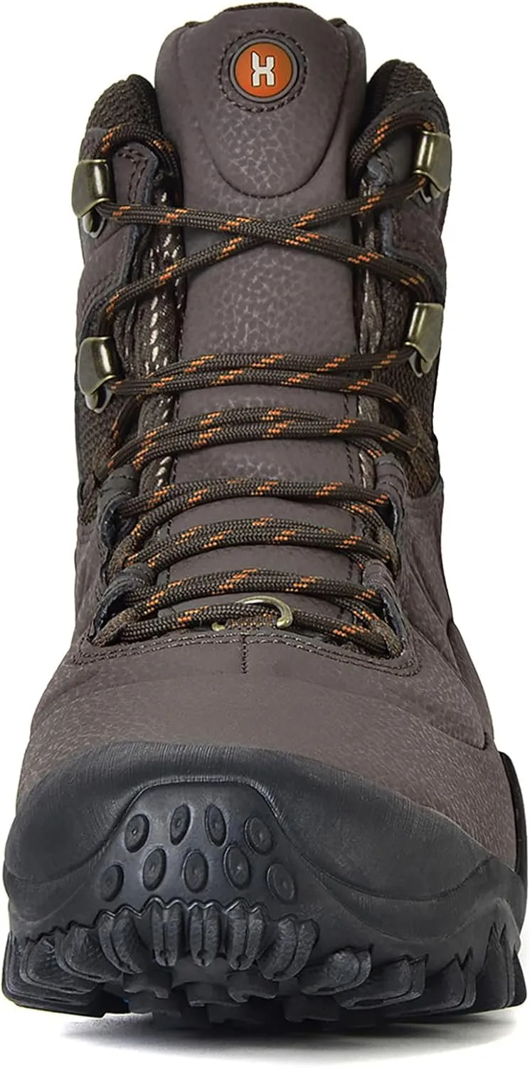 XPETI Mens Thermator Mid-Rise Lightweight Hiking Insulated Non-Slip Outdoor Boots