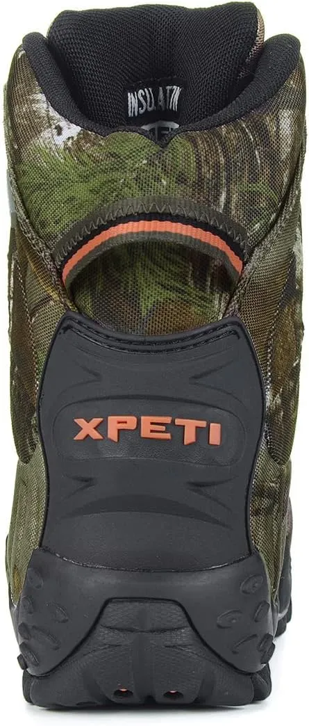 XPETI Mens Thermator Mid-Rise Lightweight Hiking Insulated Non-Slip Outdoor Boots