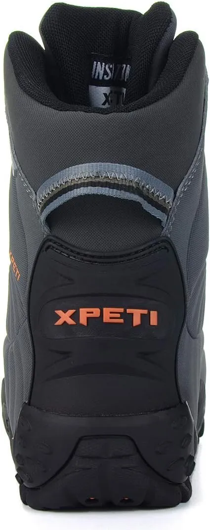 XPETI Mens Thermator Mid-Rise Lightweight Hiking Insulated Non-Slip Outdoor Boots