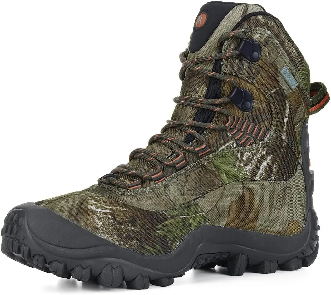 XPETI Mens Thermator Mid-Rise Lightweight Hiking Insulated Non-Slip Outdoor Boots