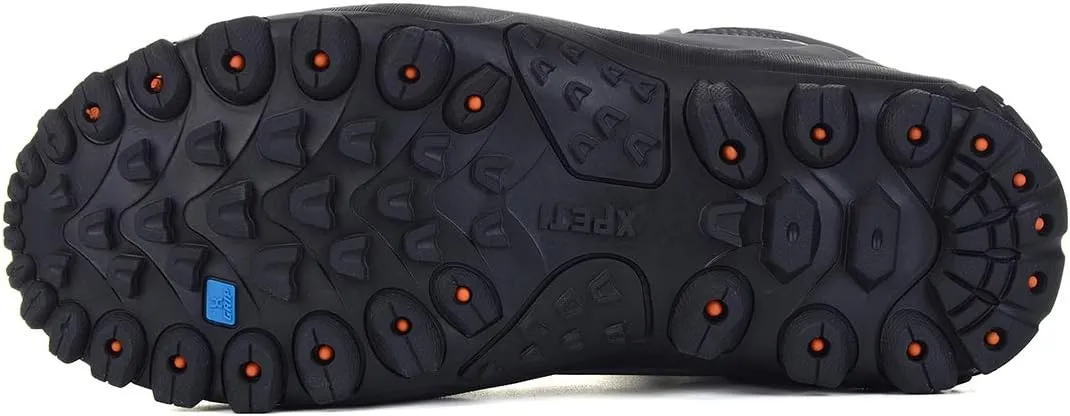 XPETI Mens Thermator Mid-Rise Lightweight Hiking Insulated Non-Slip Outdoor Boots